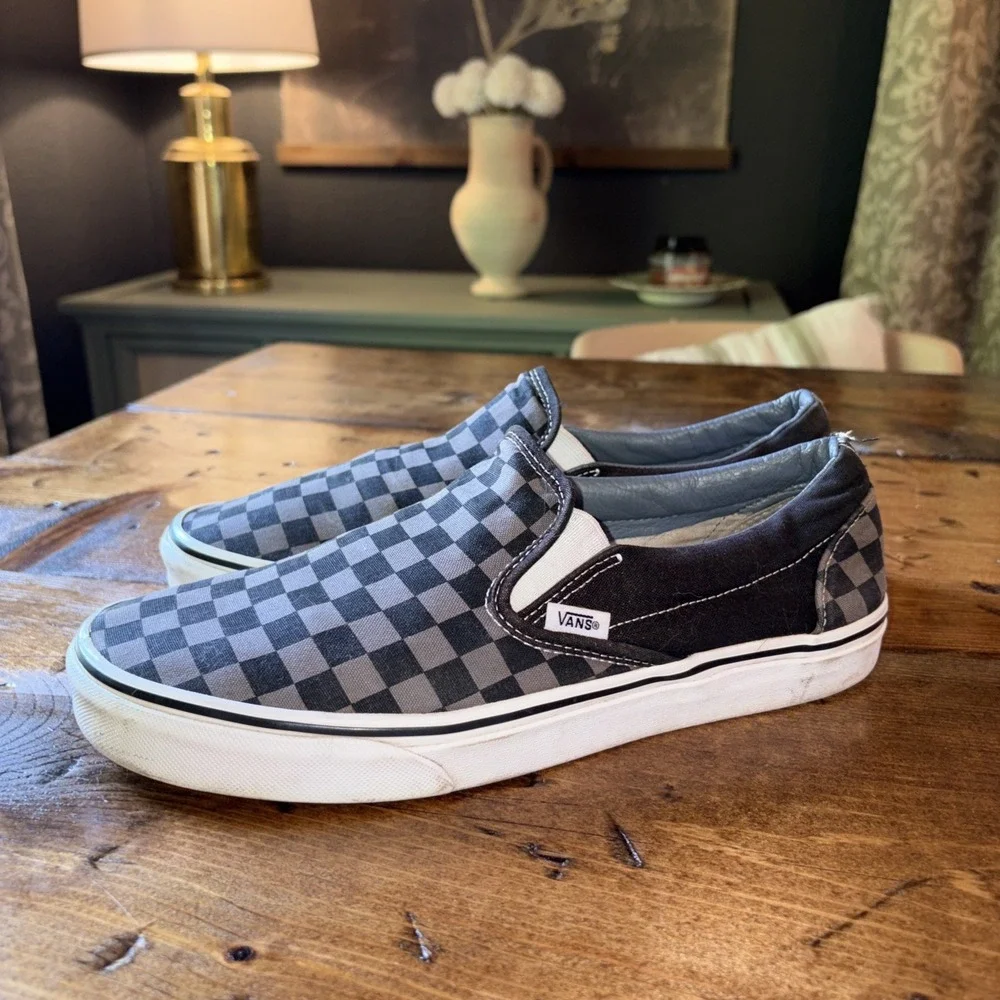 Vans Off The Wall Skate Shoes Women 11 Men 9.5 Unisex Classic Slip On